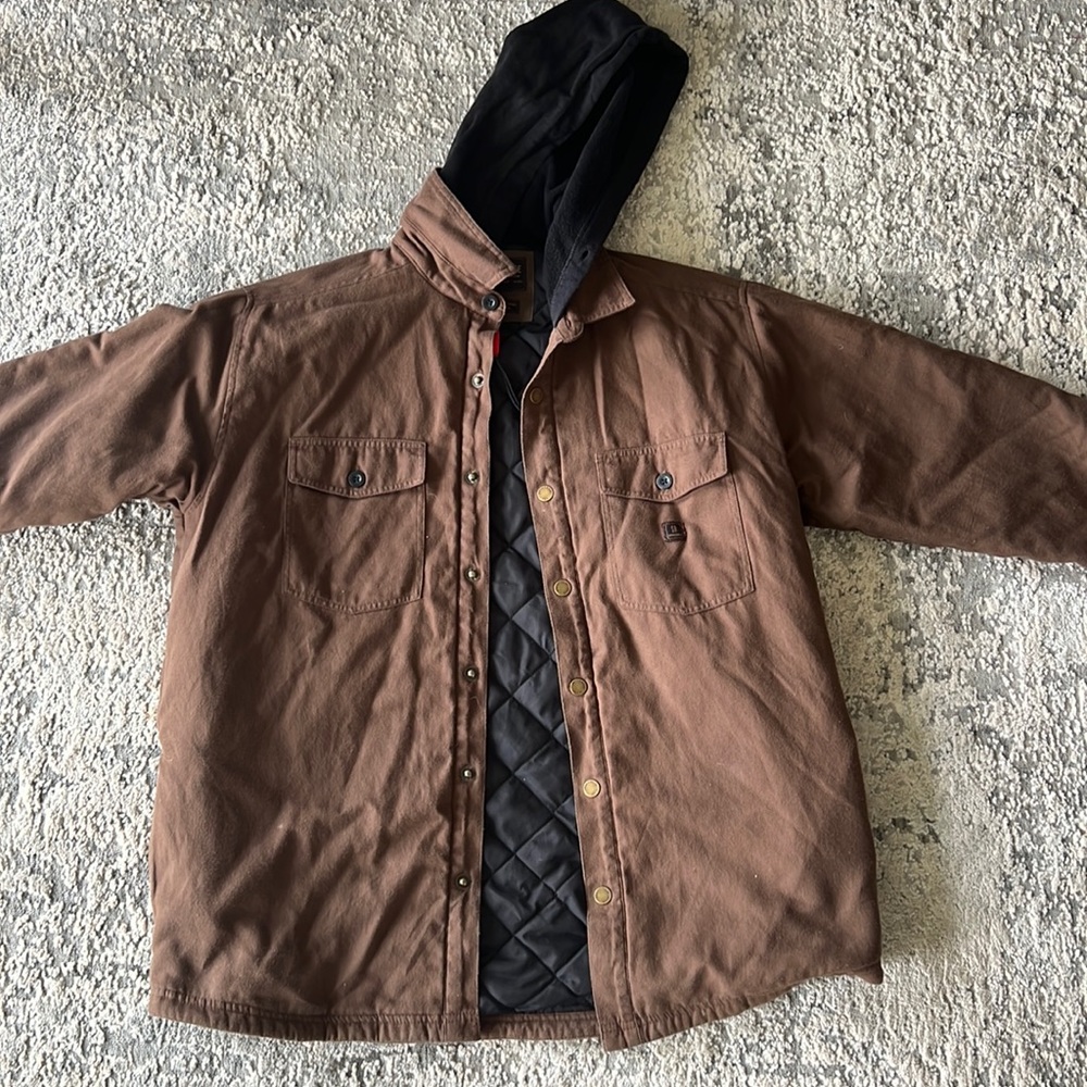 Smith + Rogue Men's Stokie Hooded Lined Flannel
